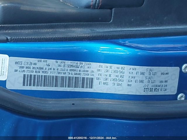 1C4PJMBS4HW635118 Jeep Cherokee Trailhawk 4x4