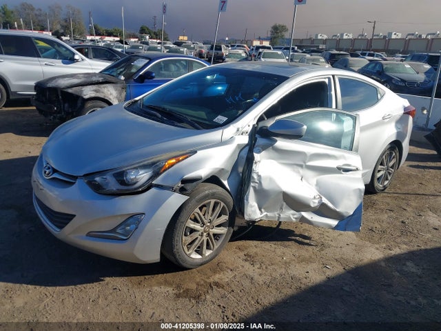 KMHDH4AE4FU259437 Hyundai ELANTRA SE
