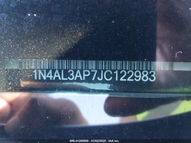 Nissan Altima 2.5 S 2018 1N4AL3AP7JC122983 Image 9