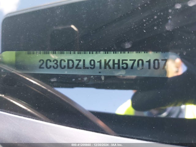 Dodge Challenger Srt Hellcat Redeye 2019 2C3CDZL91KH570107 Image 9