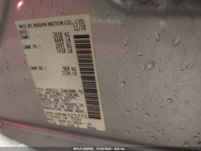 1N4BL4EW1MN325775 Nissan Altima Sl Intelligent Awd