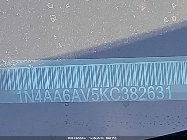 1N4AA6AV5KC382631 Nissan Maxima 3.5 Platinum