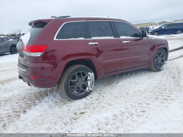 1C4RJFCG6JC266462 Jeep Grand Cherokee Overland 4x4