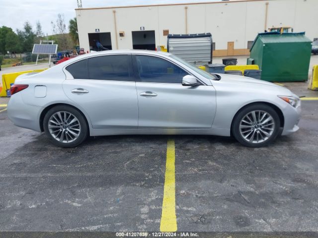 JN1EV7AP8JM360299 Infiniti Q50 3.0t Luxe