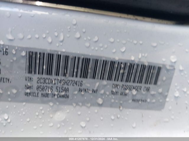 2C3CDXCT4GH272416 Dodge CHARGER R/T