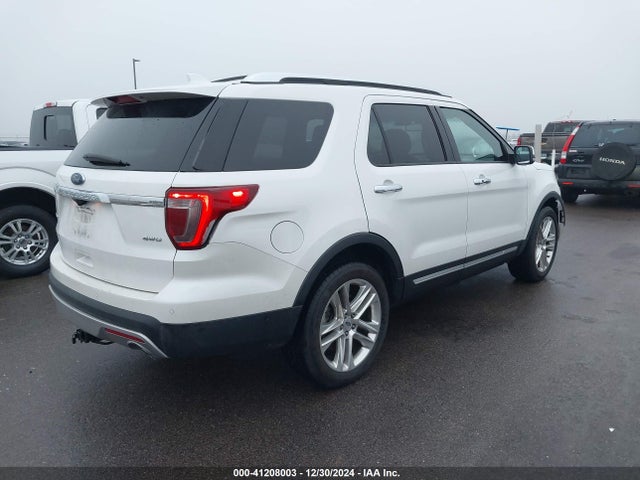 Ford Explorer Limited 2017 1FM5K8F8XHGA99470 Image 4
