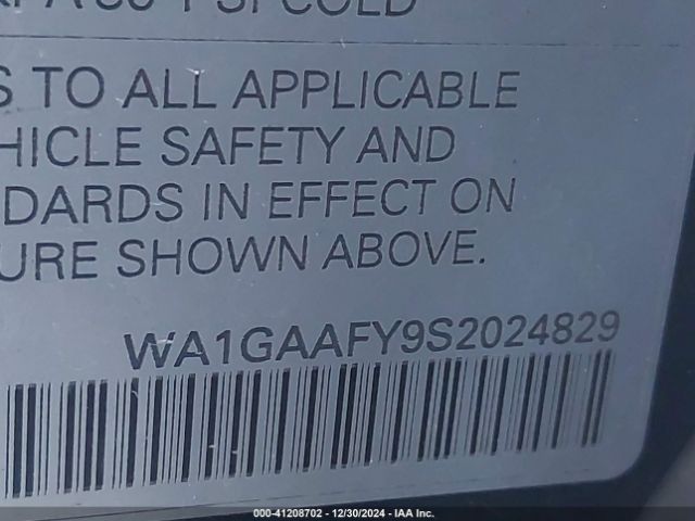 WA1GAAFY9S2024829 Audi Q5 Premium 45