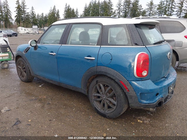 2012 MINI COOPER S COUNTRYMAN WMWZC3C51CWL87714 Photo 2