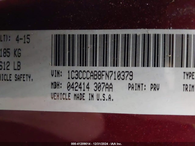 Chrysler 200 Limited 2015 1C3CCCAB8FN710379 Image 9