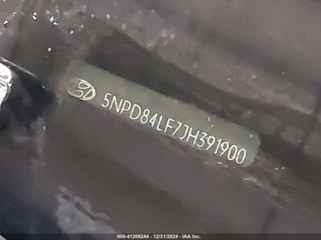 5NPD84LF7JH391900 Hyundai Elantra Value Edition