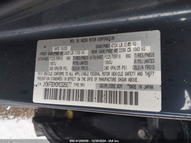 JM3KFBDM0M0326877 Mazda Cx-5 Grand Touring