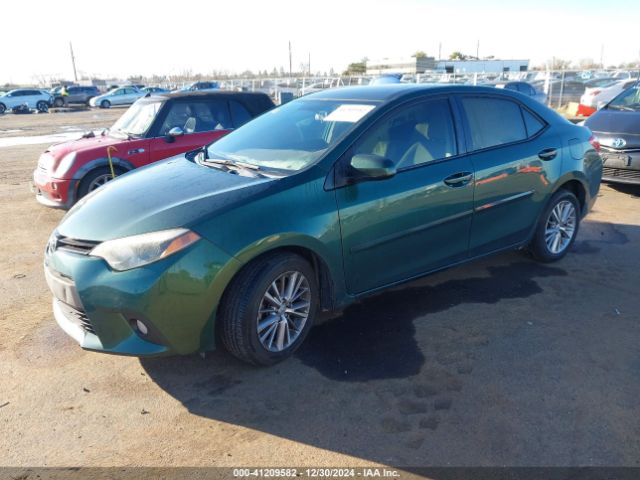 5YFBURHE6EP023877 Toyota Corolla L/le/le Pls/prm/s/s Pls