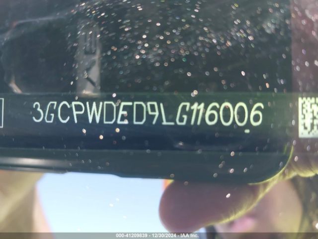 3GCPWDED9LG116006 Chevrolet Silverado 1500 2wd  Short Bed Rst
