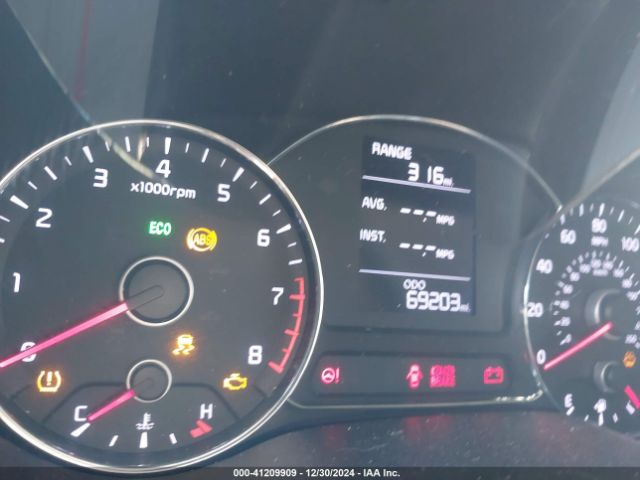 KNAFK4A65E5075458 KIA FORTE LX
