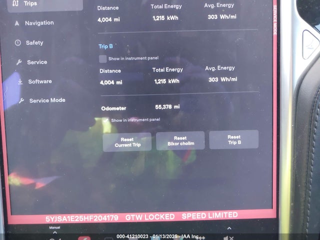 2017 TESLA MODEL S 5YJSA1E25HF204179 Photo 6