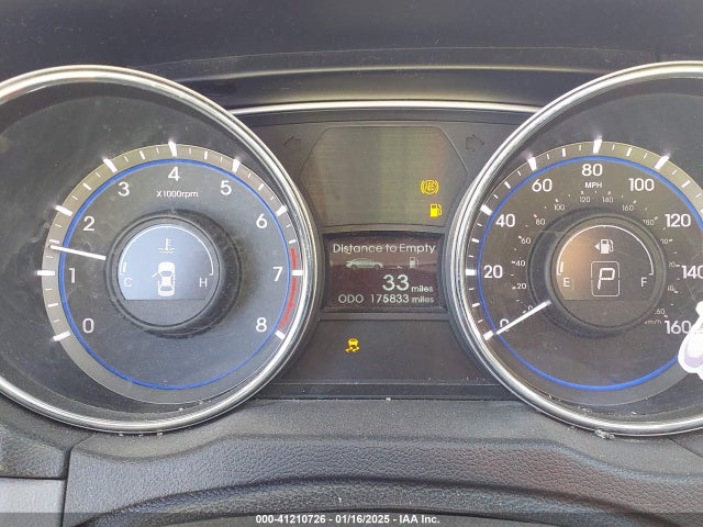 Aukcja sprzedaży 2013 Hyundai Sonata Gls, vin: 5NPEB4AC3DH789768, numer aukcji: 41210726