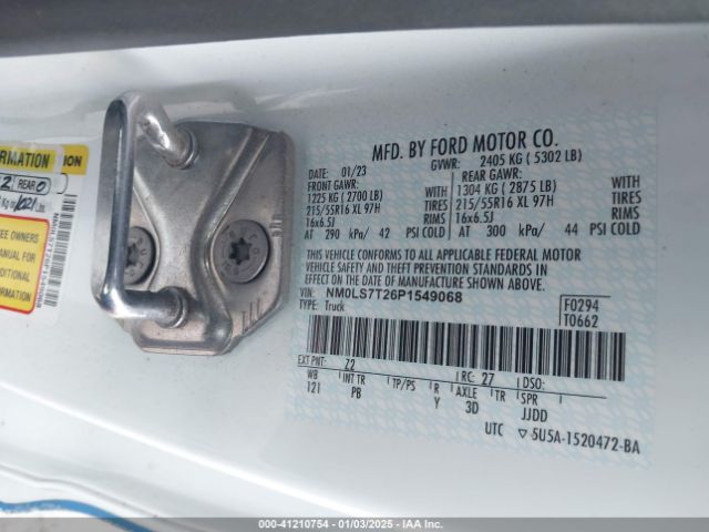 NM0LS7T26P1549068 Ford Transit Connect Xlt Cargo Van