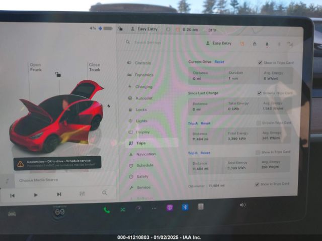 7SAYGDEE8RA254256 Tesla Model Y