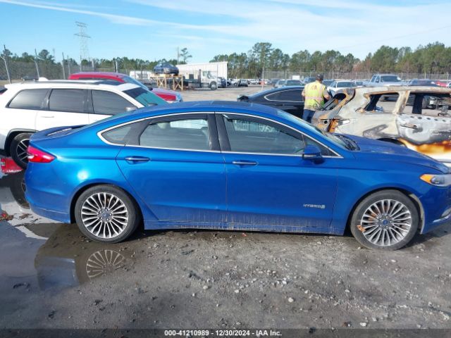 3FA6P0RU3HR182063 Ford Fusion Hybrid Titanium