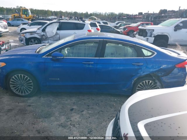 3FA6P0RU3HR182063 Ford Fusion Hybrid Titanium