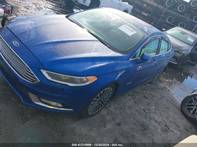 3FA6P0RU3HR182063 Ford Fusion Hybrid Titanium