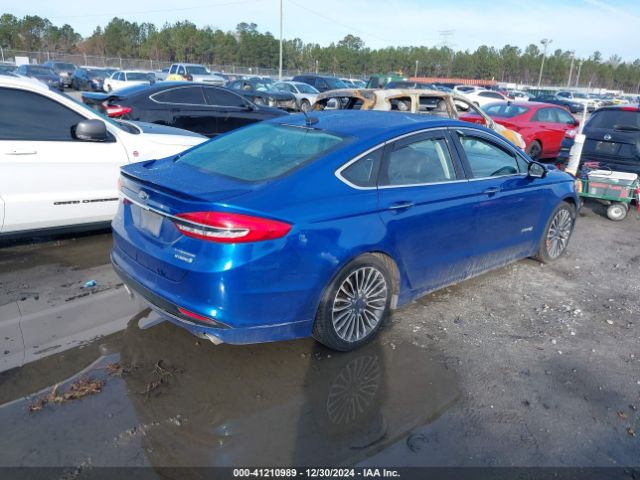 3FA6P0RU3HR182063 Ford Fusion Hybrid Titanium