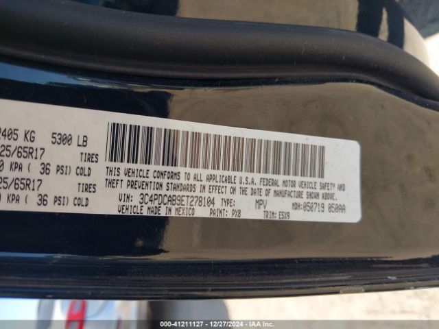 3C4PDCAB9ET278104 Dodge Journey American Value Pkg