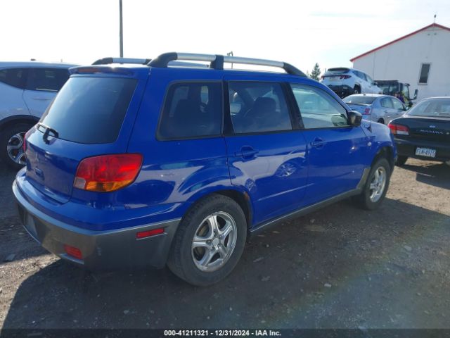 2004 MITSUBISHI OUTLANDER JA4LZ31F74U061135 Photo 3