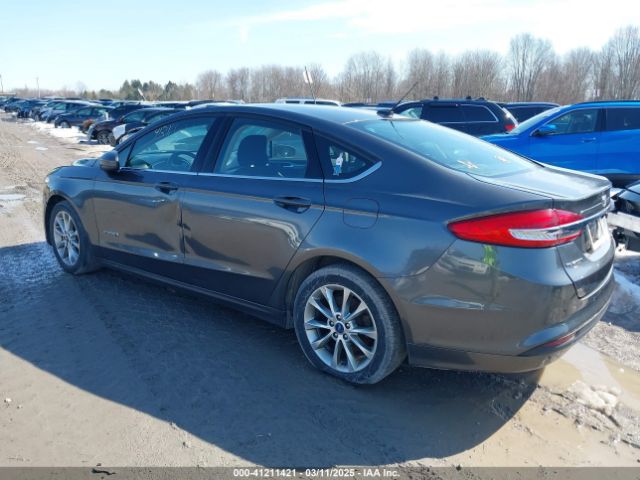 3FA6P0LU8HR304764 Ford Fusion Hybrid Se