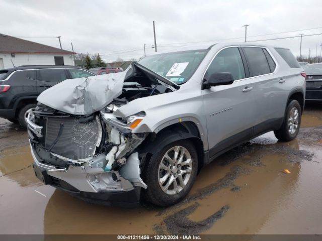 1GNEVFKW3LJ302044 Chevrolet Traverse Awd Ls
