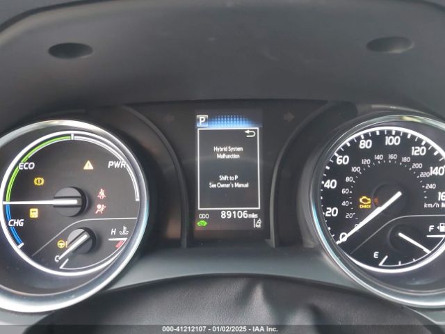 4T1B21HK2JU001817 Toyota Camry Hybrid Se