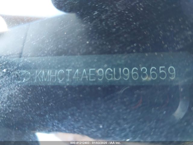 KMHCT4AE9GU963659 Hyundai ACCENT SE