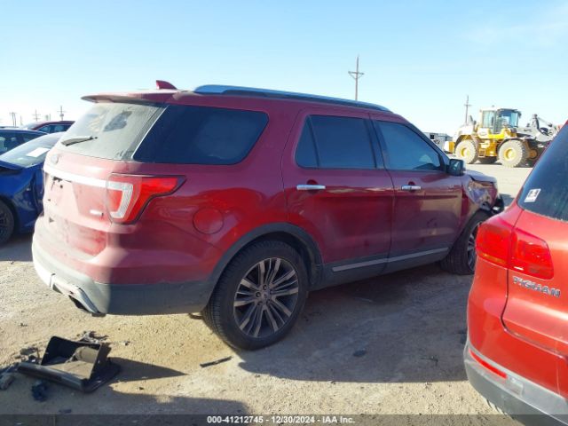 1FM5K8HT9HGC65611 Ford Explorer Platinum