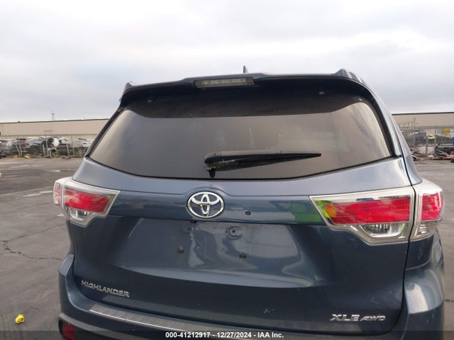 Toyota Highlander Xle V6 2016 5TDJKRFH5GS300074 Image 15