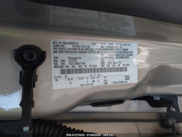 1FADP5BU1GL102285 Ford C-max Hybrid Sel