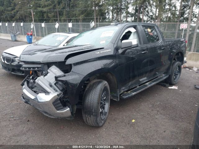 3GCUYDET4MG287011 Chevrolet Silverado 1500 4wd  Short Bed Lt