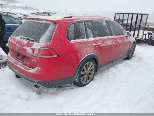 3VWM17AU1JM754951 Volkswagen Golf Alltrack Tsi S/tsi Se