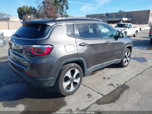 3C4NJCBB6JT102877 Jeep Compass Latitude Fwd