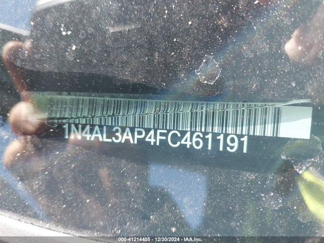 1N4AL3AP4FC461191 Nissan Altima 2.5/s/sv/sl