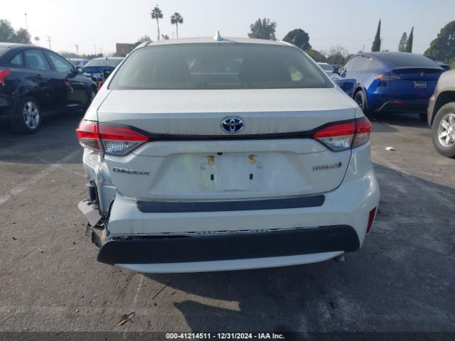 JTDEAMDEXMJ022118 Toyota Corolla Hybrid Le