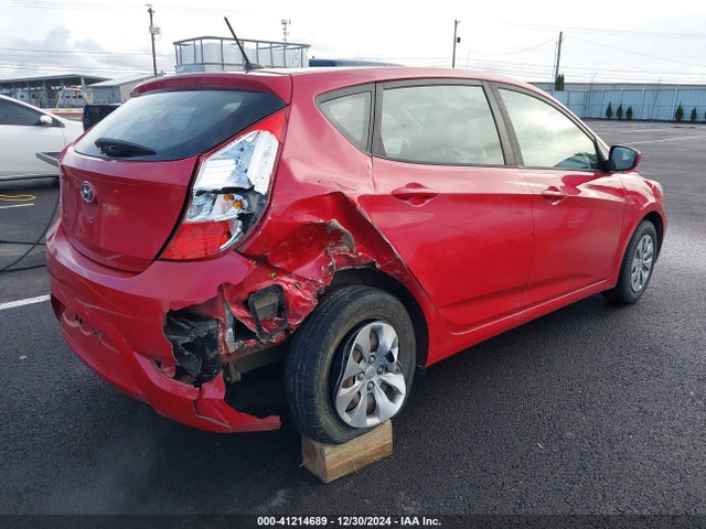 KMHCT5AEXHU351459 Hyundai ACCENT SE