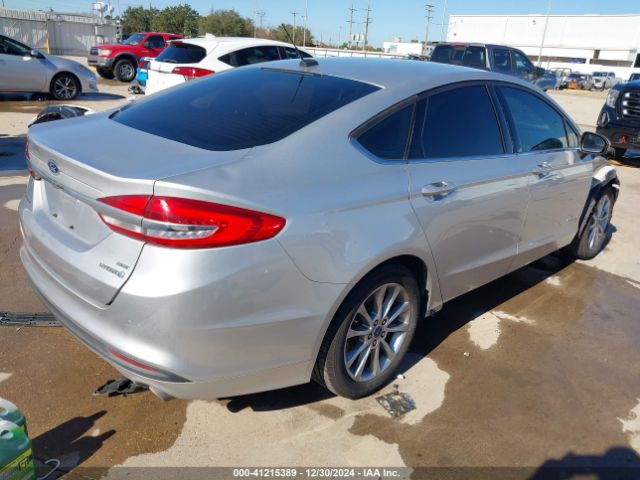 3FA6P0LU2HR380786 Ford Fusion Hybrid Se