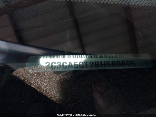 2011 CHRYSLER 300C 2C3CA6CT2BH580695 Photo 8