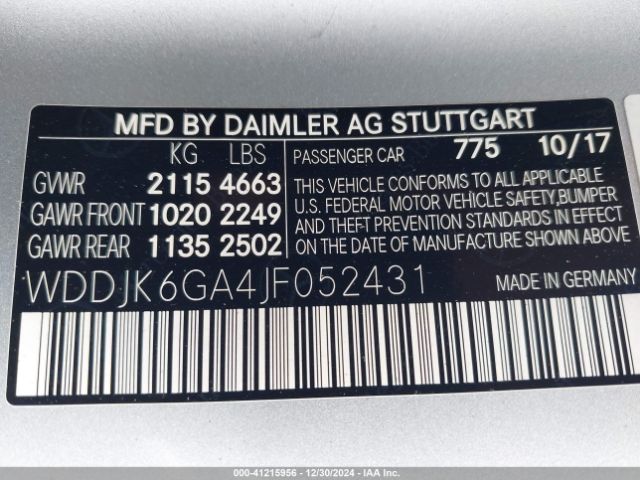 2018 MERCEDES-BENZ SL 450 WDDJK6GA4JF052431 Photo 8
