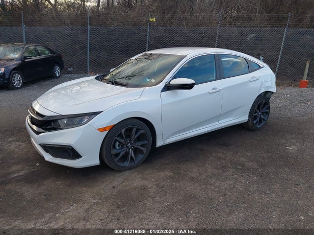 Honda Civic Sport 2021 19XFC2F89ME201273 Image 2
