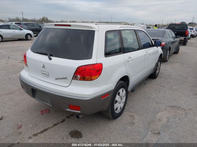 2004 MITSUBISHI OUTLANDER JA4LX31F64U047278 Photo 3