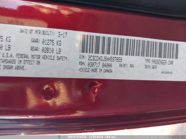 2C3CDXGJ5HH597859 Dodge Charger R/t Scat Pack Rwd