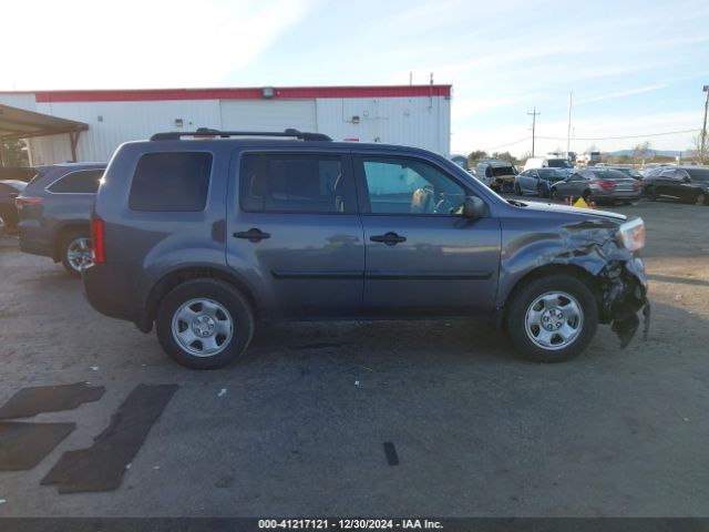 5FNYF3H27FB025478 Honda PILOT LX