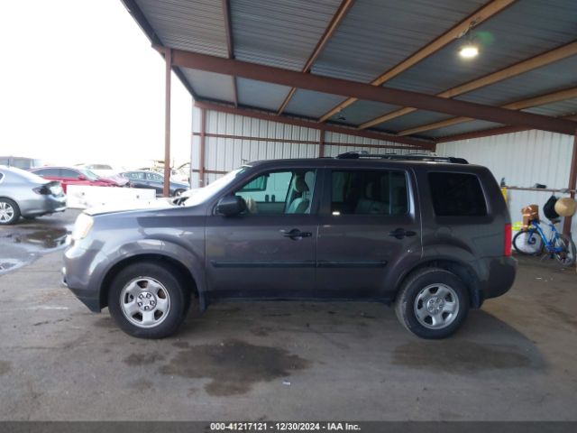 5FNYF3H27FB025478 Honda PILOT LX