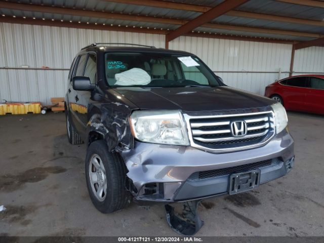 5FNYF3H27FB025478 Honda PILOT LX